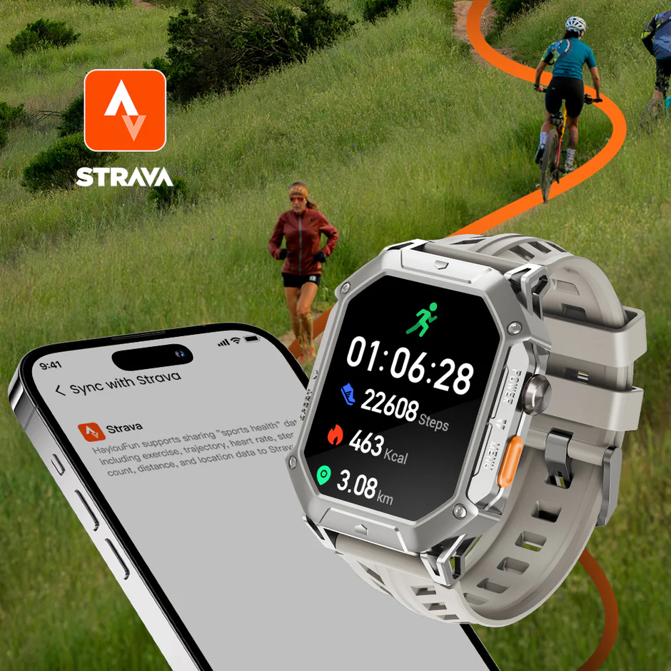 Haylou Iron N1 Military Grade Callling Smartwatch mymemorylk.com 2 23sss