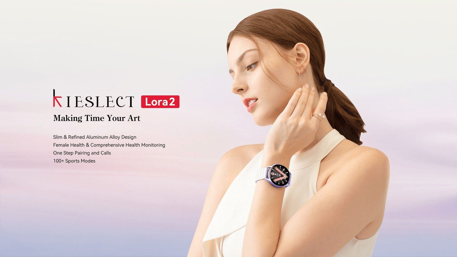 Kieslect Lady Watch Lora 2 AMOLED Calling Smart Watch mymemorylk.com