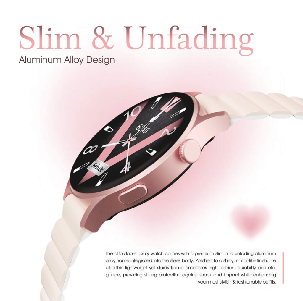 Kieslect Lady Watch Lora 2 AMOLED Calling Smart Watch mymemorylk.com