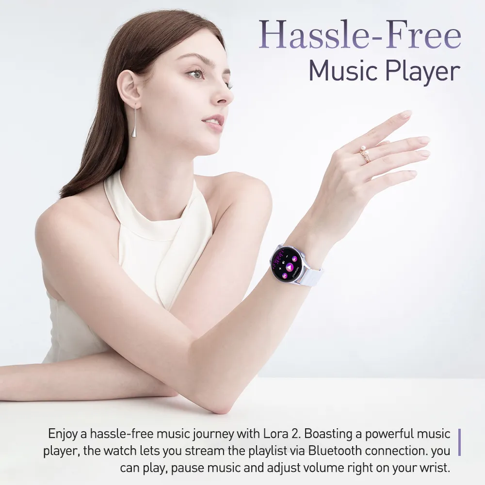 Kieslect Lady Watch Lora 2 AMOLED Calling Smart Watch mymemorylk.com