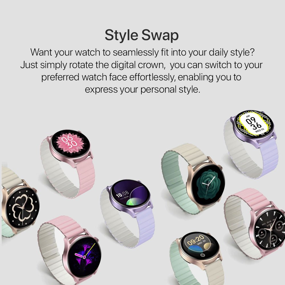 Kieslect Lady Watch Lora 2 AMOLED Calling Smart Watch mymemorylk.com