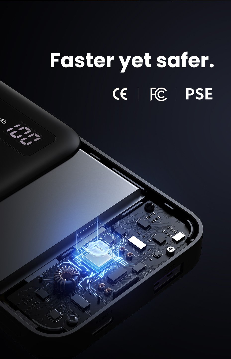 UGREEN 20W 10000mAh Two-way Fast Charging Power Bank mymemorylk.com