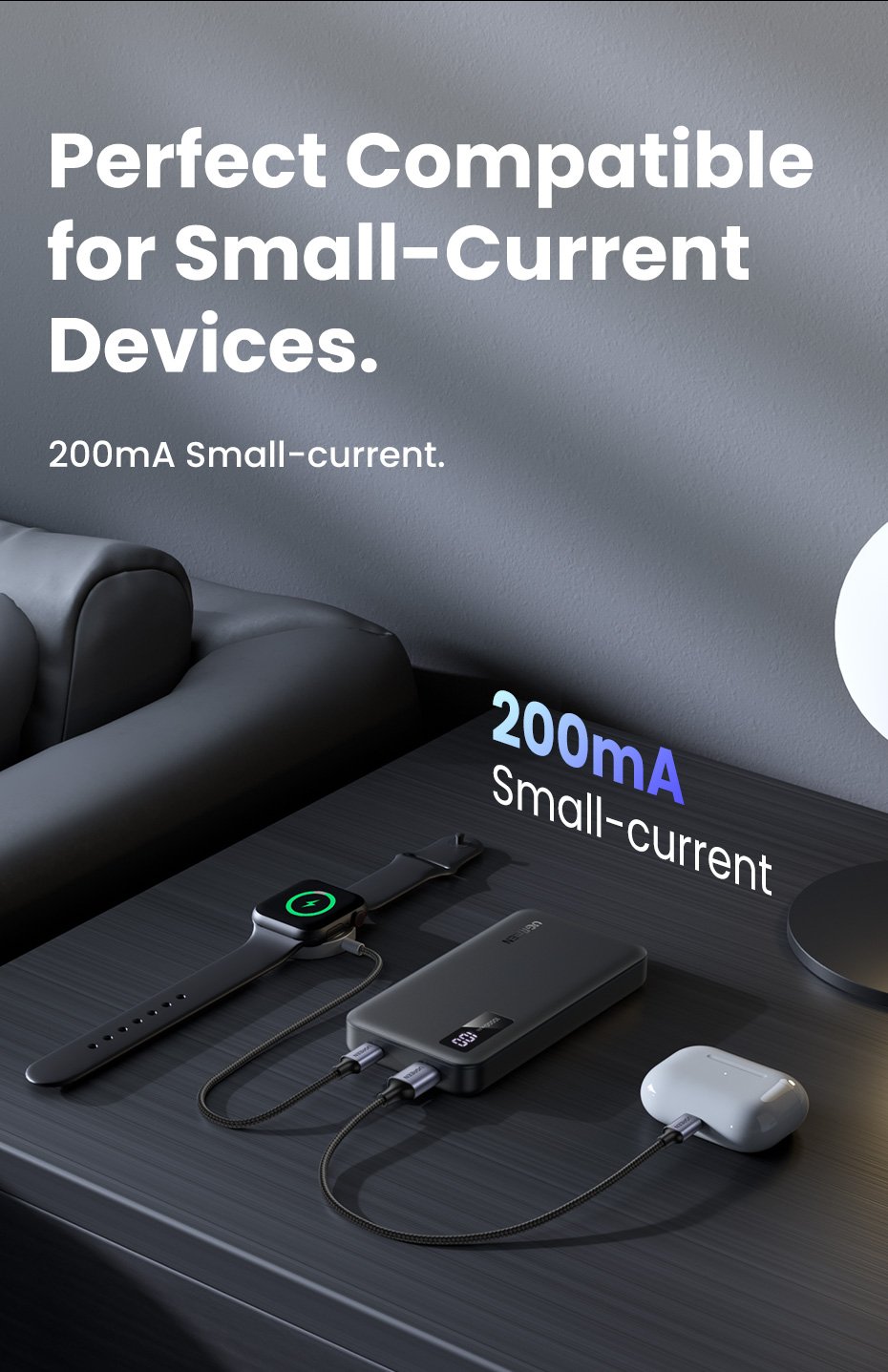UGREEN 20W 10000mAh Two-way Fast Charging Power Bank mymemorylk.com