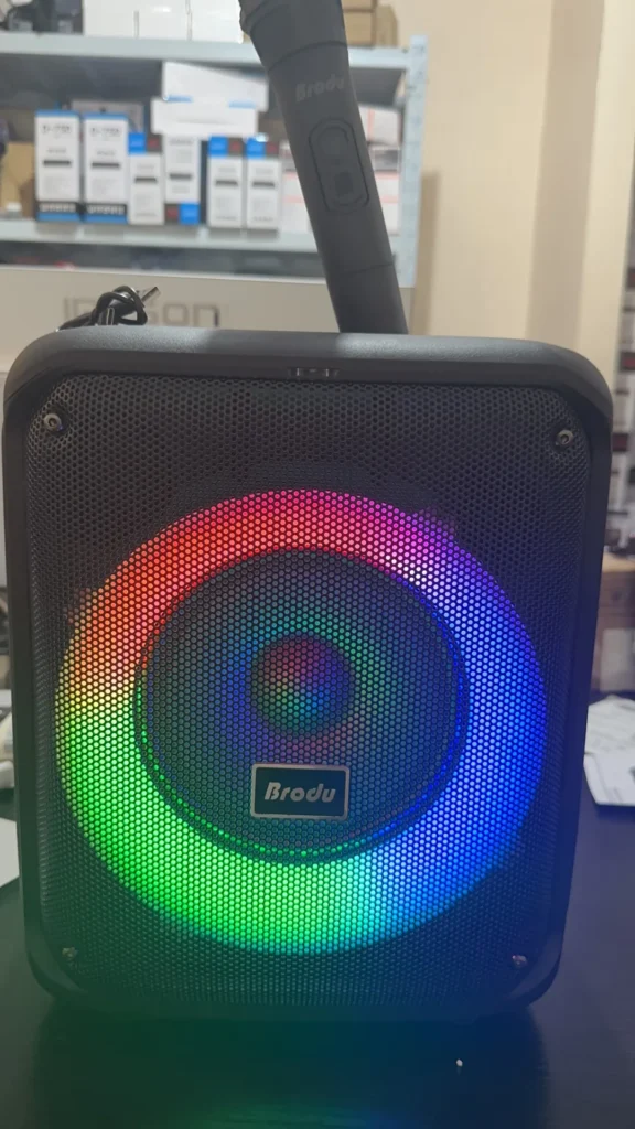 BRODU BTS-1739 Bluetooth Karaoke Speaker