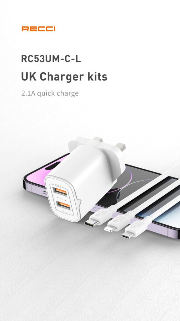 RECCI RC53UM TRAVEL CHARGER & MICRO CABLE