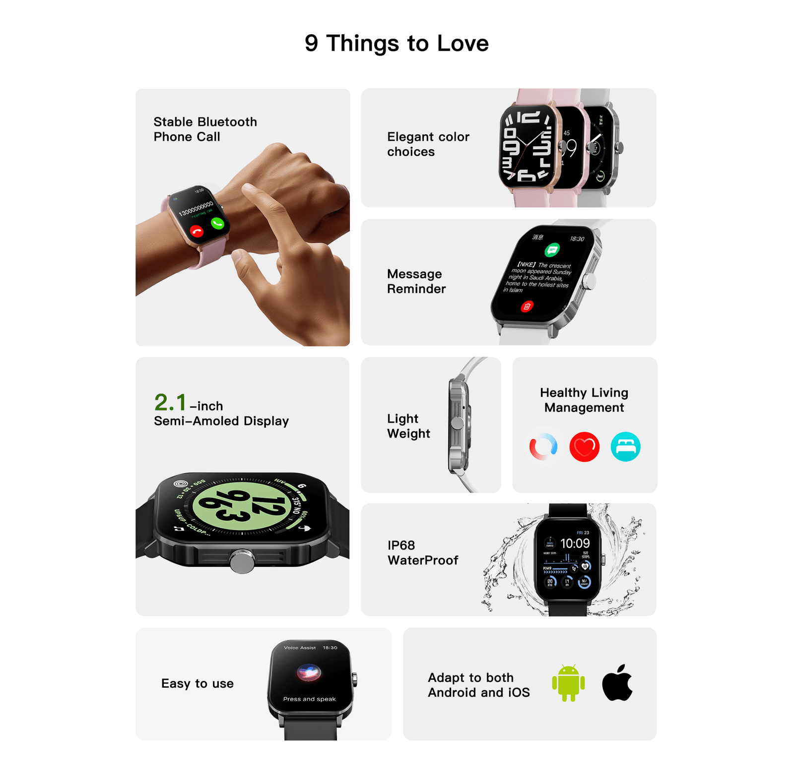 Kieslect SCYKEI GT Calling Smart Watch