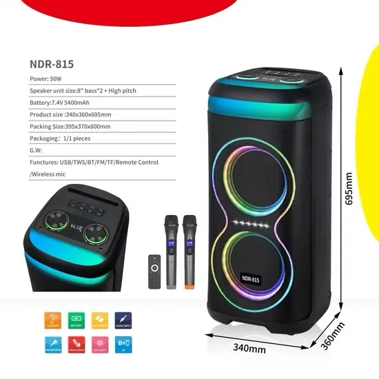 Ndr 815 Bluetooth Party Box