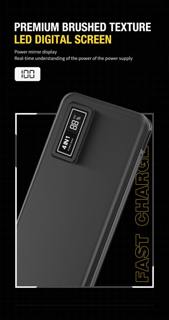 ASPOR A301 20000mAh 4 in 1 Power Bank