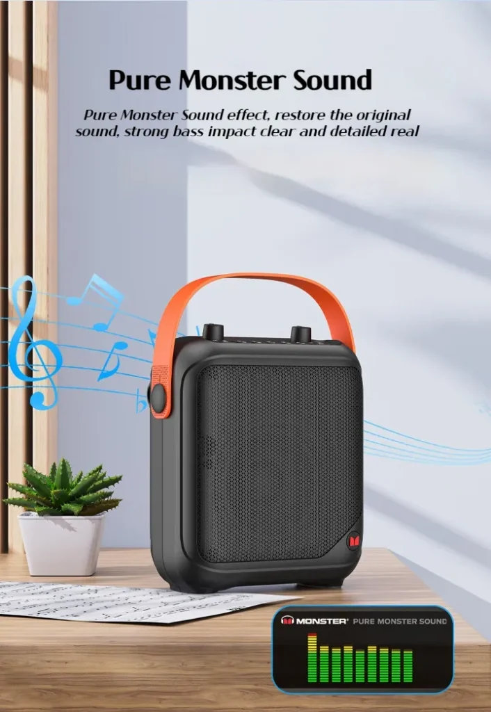 Monster M1 Portable Bluetooth Speaker