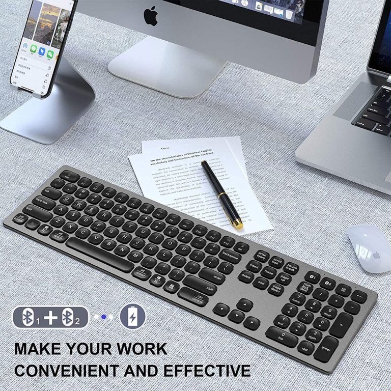 WIWU Magic Keyboard Master Multi-Devices Wireless Keyboard for iOS/Android/Windows