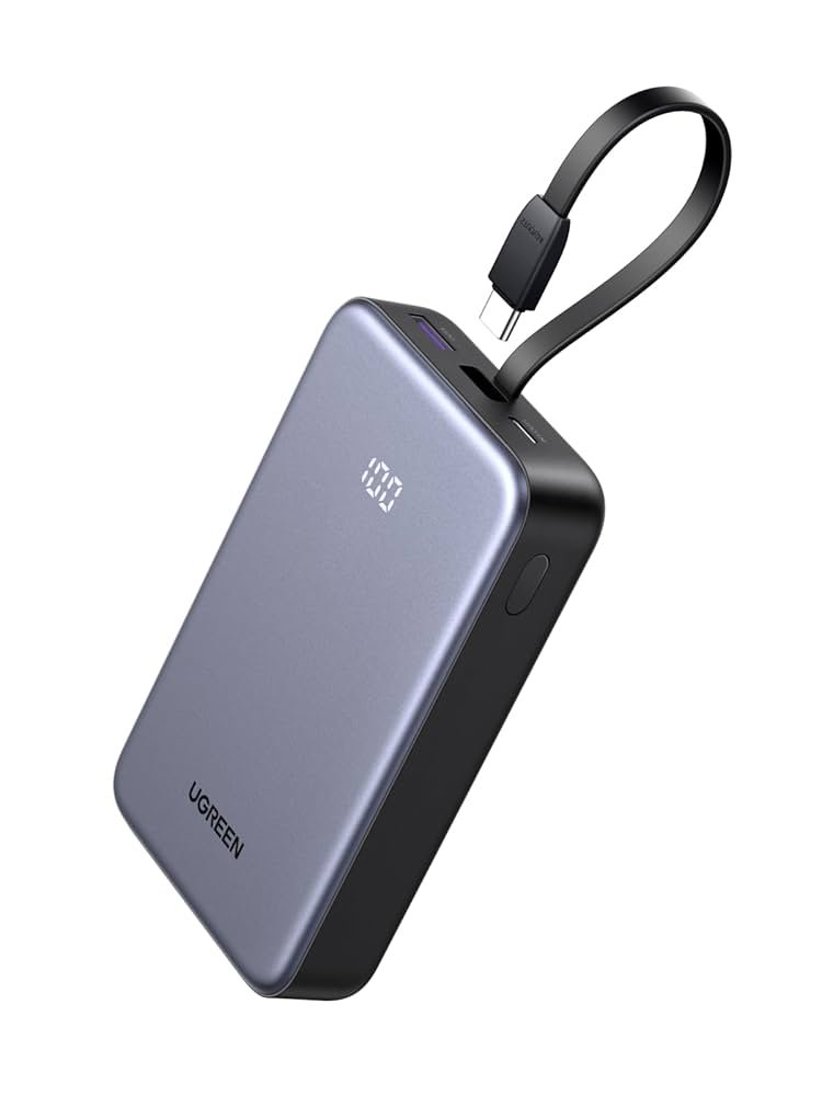 UGREEN PB505 20000mAh 20W Power Bank with Integrated Type-C Cable mymemorylk (1)
