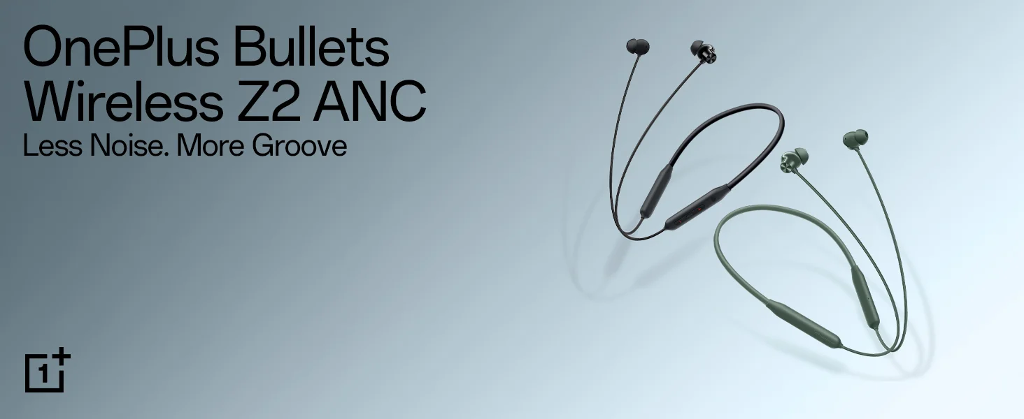 OnePlus Bullets Wireless Z2 ANC Neckband Earbuds