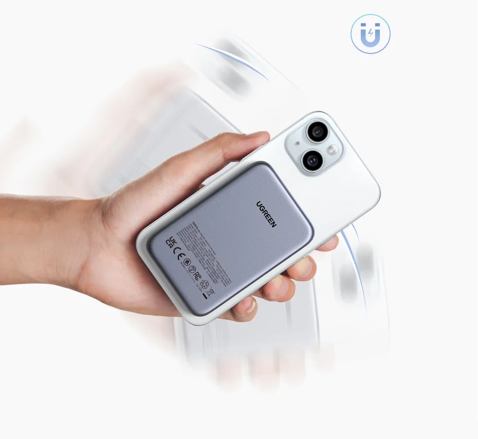 UGREEN PB761 10000mAh 30W Qi2 Magnetic Wireless Power Bank