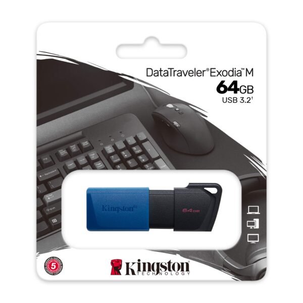 Kingston 64GB USB 3.2 Exodia M Pen Drive