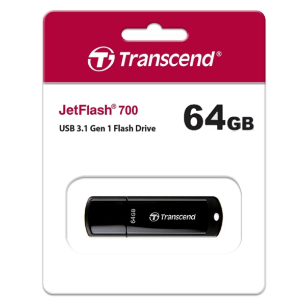 Transcend 64GB Jetflash 700 USB 3.1 GEN 1 Pen Drive