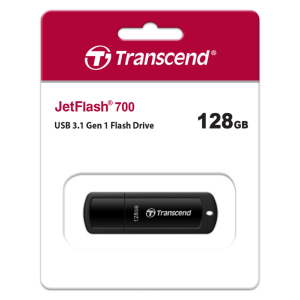 Transcend 128GB Jetflash 700 USB 3.1 GEN 1 Pen Drive