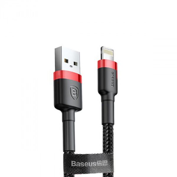 Baseus Cafule Cable 1M USB to Lightning Nylon Data Cable (CATKLF-B19)