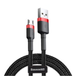 Baseus Cafule Cable 1M USB to Micro USB Nylon Data Cable (CATKLF-B91)