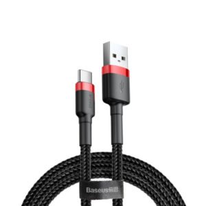 Baseus Cafule Cable 1M USB to Type-C Nylon Data Cable (CATKLF-B91)