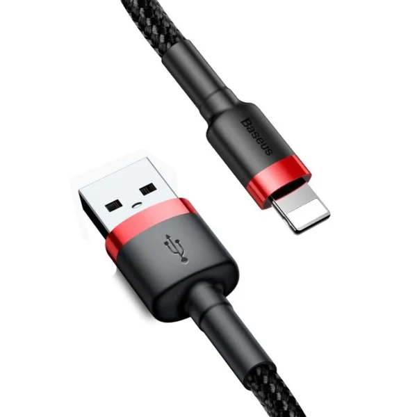 Baseus Cafule Cable 1M USB to Lightning Nylon Data Cable (CATKLF-B19)