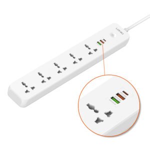 LDNIO SC5319 USB Extension Cord Power Socket