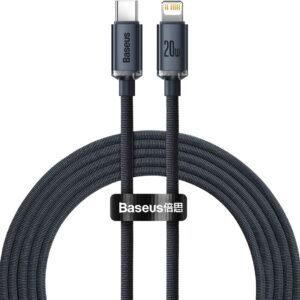 Baseus Crystal Shine Series 20W 2M Type-C to Lightning Fast Charging Data Cable