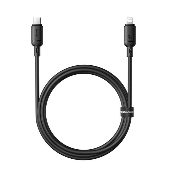 Baseus Silky 20W Fast Charging USB-C to Lightning Cable 1M