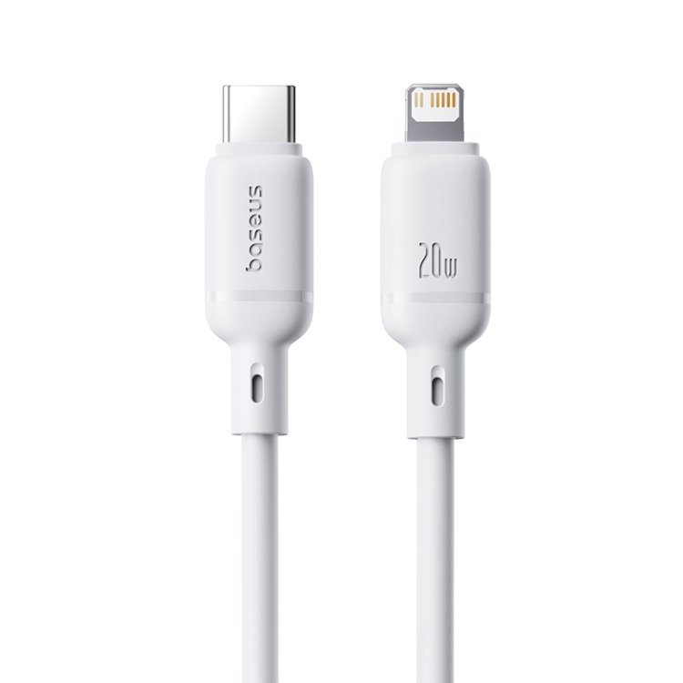 Baseus Silky 20W Fast Charging USB-C to Lightning Cable 1M