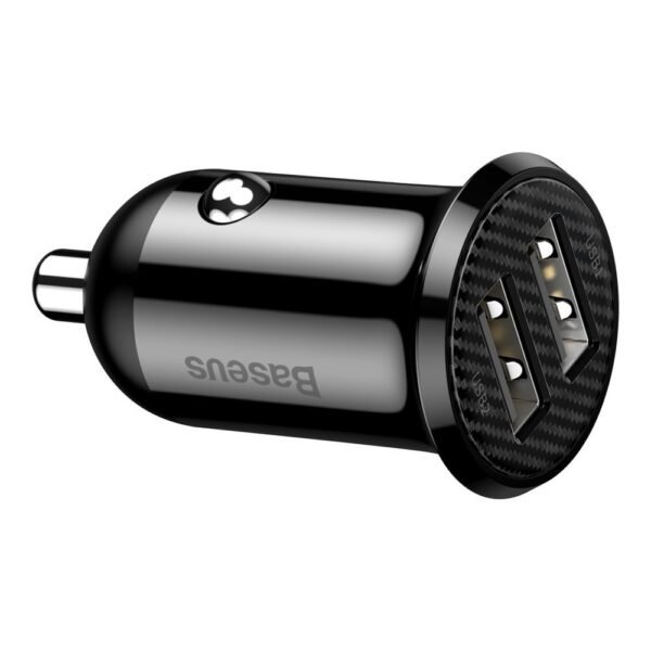 Baseus CCALLP-01 Grain Pro Dual USB (Dual USB 4.8A) Car Charger mymemorylk.com 3