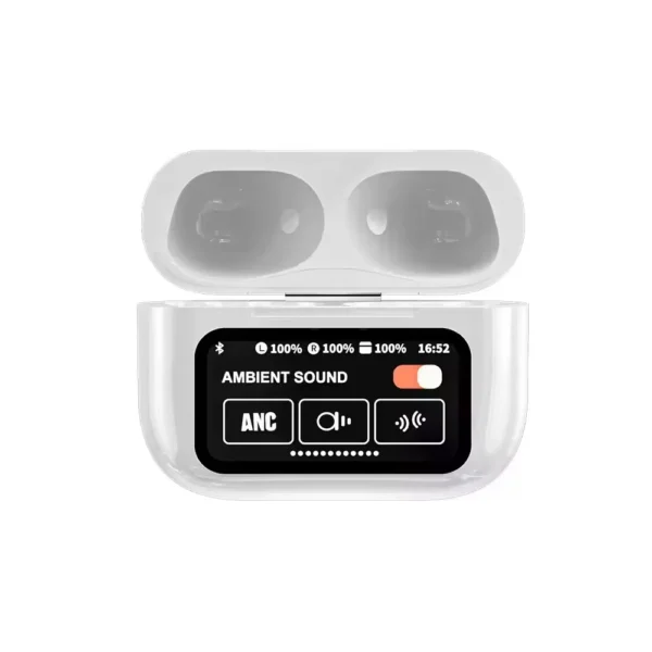 AirPods Pro 2 – ANC with LCD Screen AAA Grade Premium Clone
