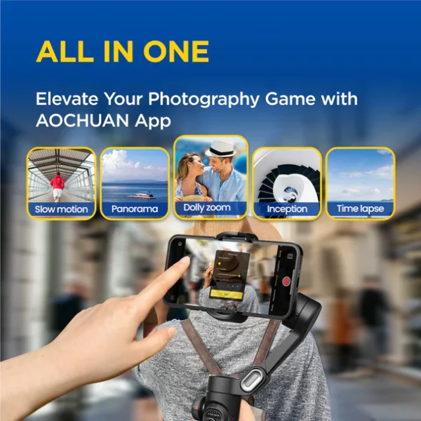 Aochuan Smart XE 3-Axis SmartPhone Gimbal Stabilizer mymemorylk.com