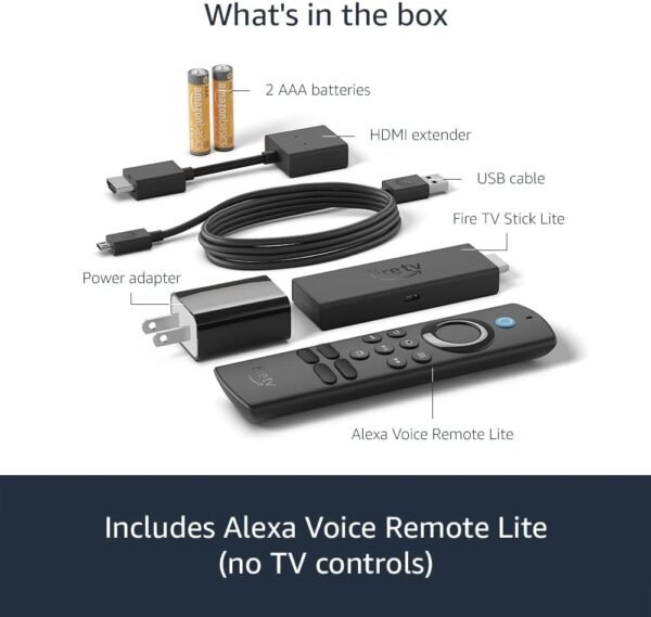 Amazon Fire TV Stick Lite HD Streaming Device