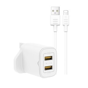 Recci RC53UL 2.1A Travel Charger And Lightning