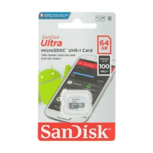 Sandisk Ultra Micro Sdxc 64Gb 100Mb/S Memory Card