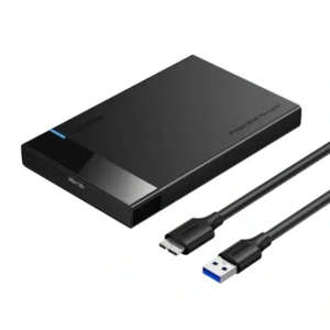 UGREEN US221 2.5 INCH SATA HDD / SSD HARD DRIVE ENCLOSURE (WITH MICRO USB INPUT TO USB 3.0 OUTPUT CABLE)