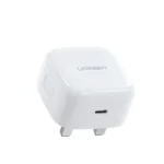 UGREEN CD137 20W TYPE-C PD FAST CHARGER UK (WHITE)