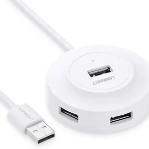 UGREEN CR106 USB 2.0 4 PORT 25CM HUB