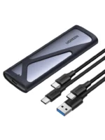 UGREEN CM400 TYPE-C TO M.2 NGFF 6GB ENCLOSURE USB TO TYPE-C CABLE 50CM