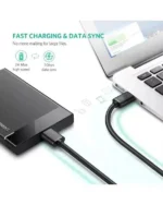 Ugreen Us130 Usb 3.0 A Male To Micro Usb 3.0 Male Cable 0.5M (Black)