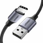Ugreen Us288 Usb to Type-C Fast Charging 3A Max Cable 1 Meter Black