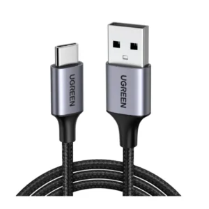 Ugreen Us288 Usb to Type-C Fast Charging 3A Max Cable 1 Meter Black