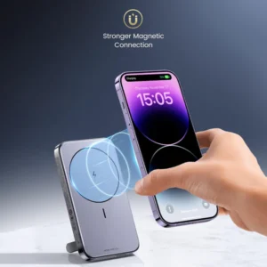UGREEN PB206 10000mAh 22.5W Kickstand Magnetic Wireless Power Bank