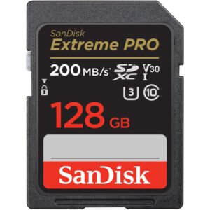 Sandisk Extreme Pro Sdxc 128Gb 200 Mb/s