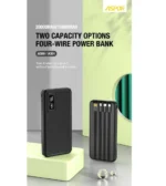 ASPOR A301 20000mAh 4 in 1 Power Bank