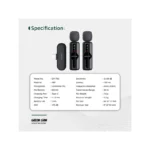 Green Lion GM-76X 3 in 1 3-Level Noise Cancellation Microphone