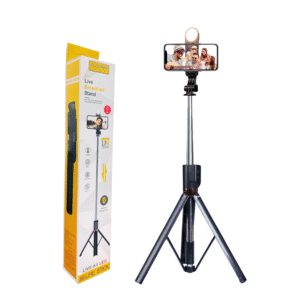 PLOKAMA Live-K9 LED Selfie Stick Wireless Tripod mymemorylk.com
