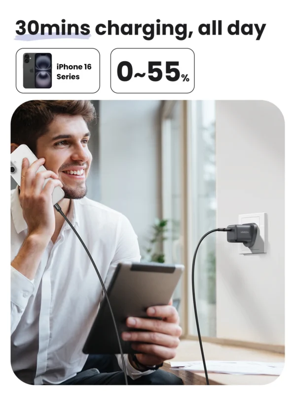UGREEN X513 30W Type-C GaN Fast Charger mymemorylk.com