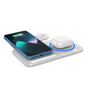 WIWU Wi-W020 3 in 1 Foldable 15W Wireless Charger mymemorylk.com