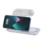 WIWU Wi-W020 3 in 1 Foldable 15W Wireless Charger mymemorylk.com