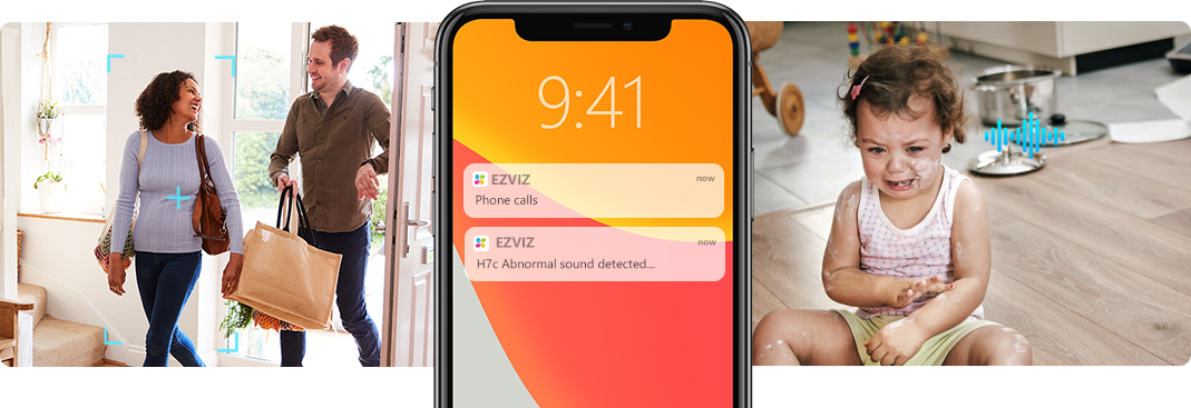 EZVIZ H7C Dual 2K+ - Dual-Lens Pan & Tilt Wi-Fi Camera